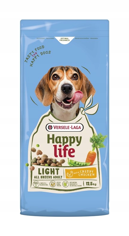 Versele Laga Happy Life 12,5kg krmivo pro psy s nadváhou s kuřecím