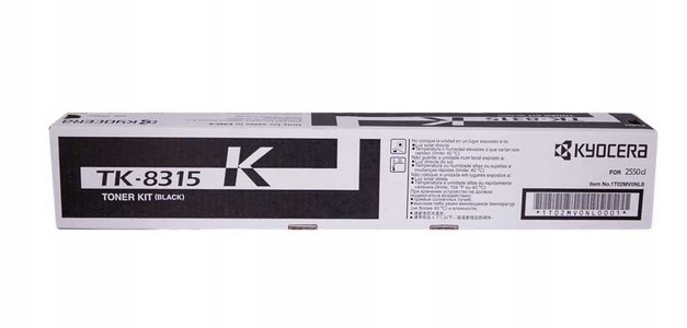 Toner Kyocera TK-8315 1T02MV0NL0 Originální TK8315 černý TASKAlfa 2550ci