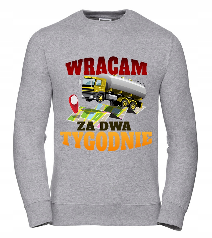 Pánská Mikina Vracím se za dva týdny XL Šedá Pro něj Chlapa Manžela Chlapa
