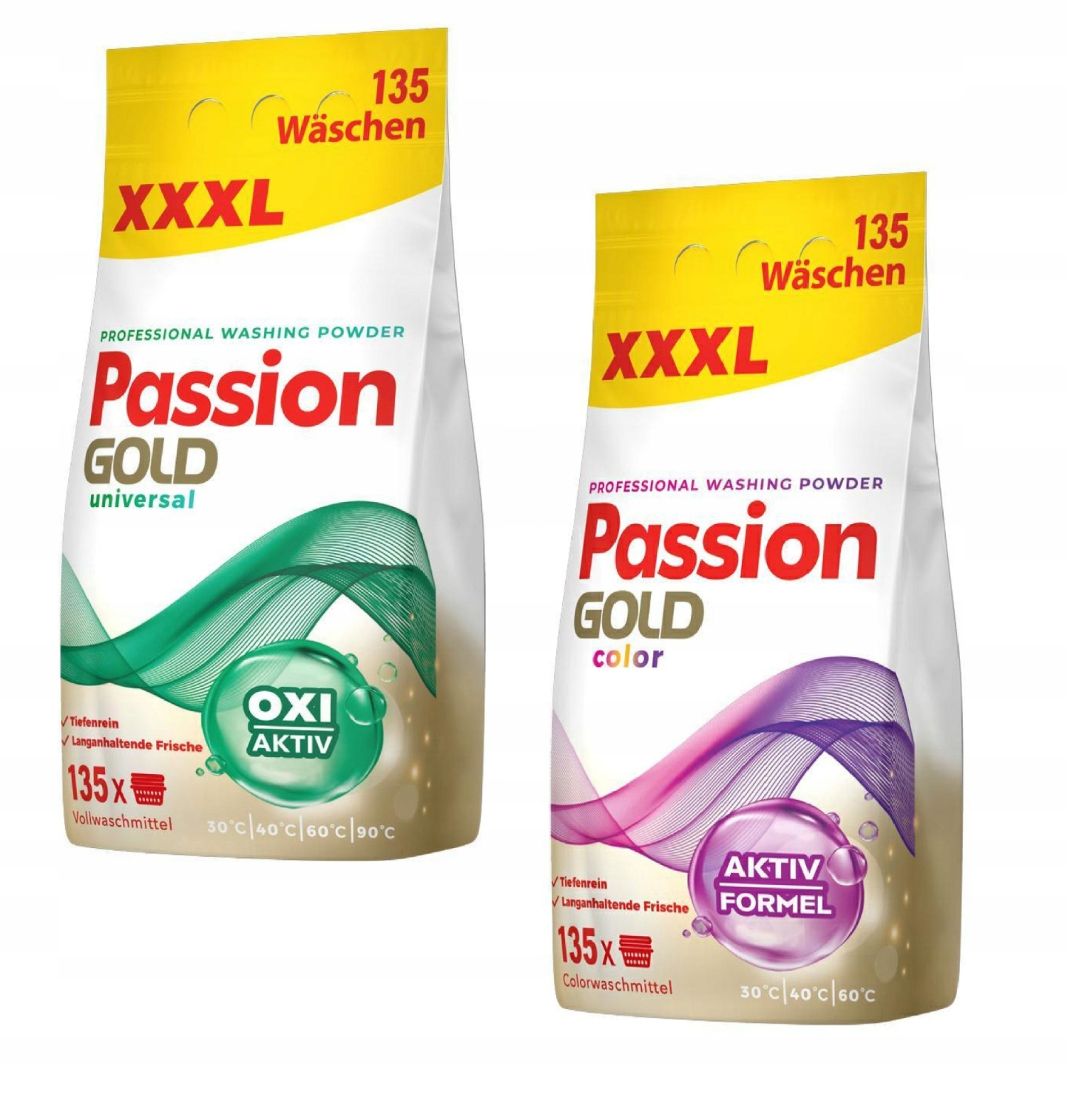 

Proszek do prania 16,2 kg 270 Prań Passion Gold