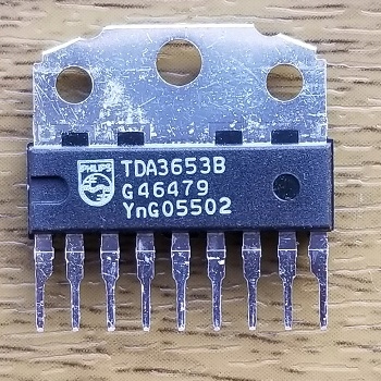 TDA3653B odchylanie pionowe