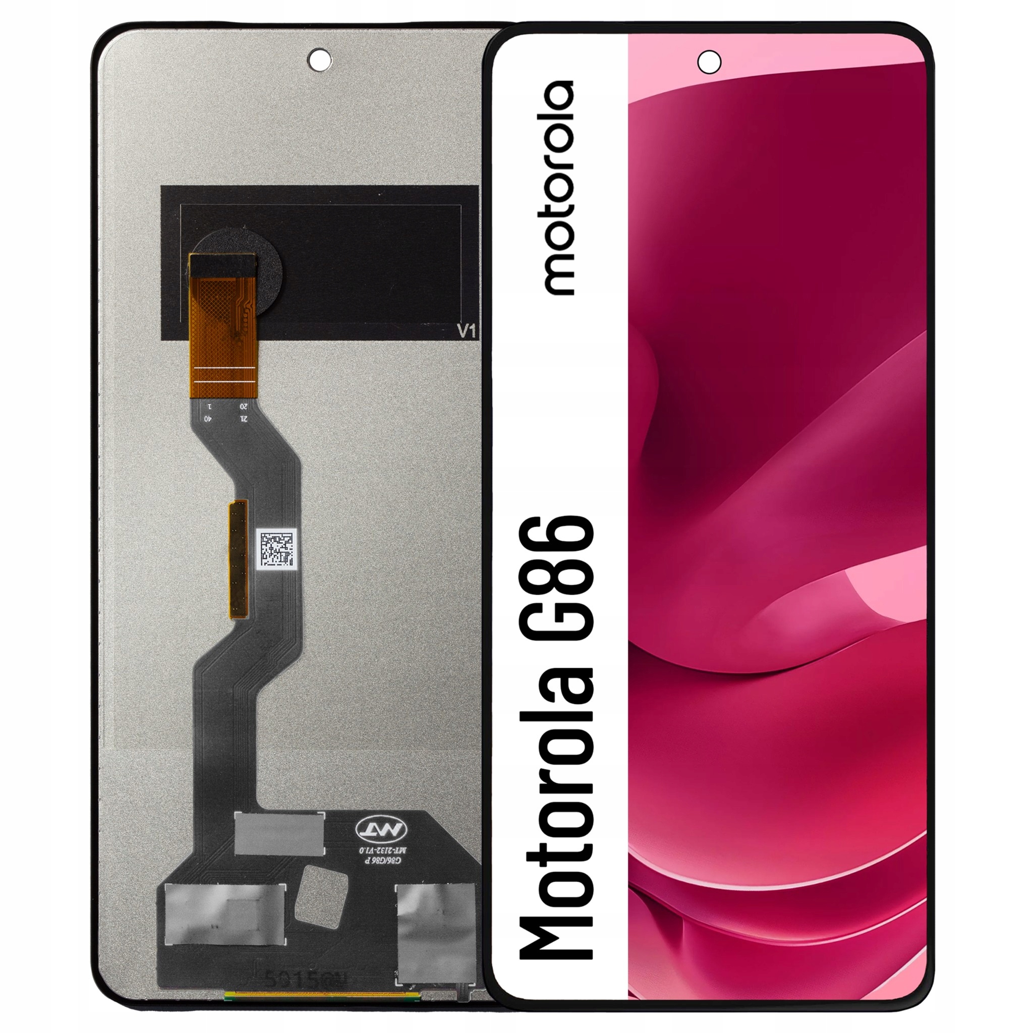 Incell displej pro Motorola Moto G86 LCD Dotyk Digitizer XT2527-2