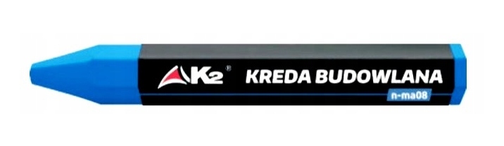 

Kreda Budowlana Woskowana K2 Niebiesk Beton Drewno