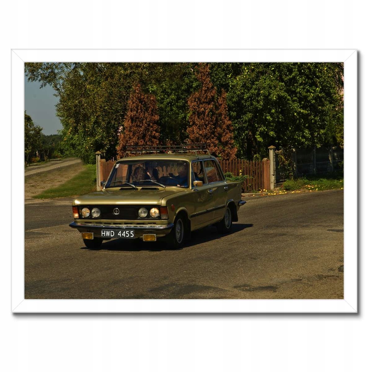 Plakáty v rámu 40x30 Velký Fiat 125P Polský