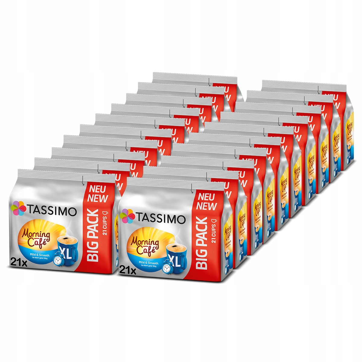 Kapsułki Tassimo Morning Cafe Mild&Smooth zestaw 20 opakowań [420 kaw]