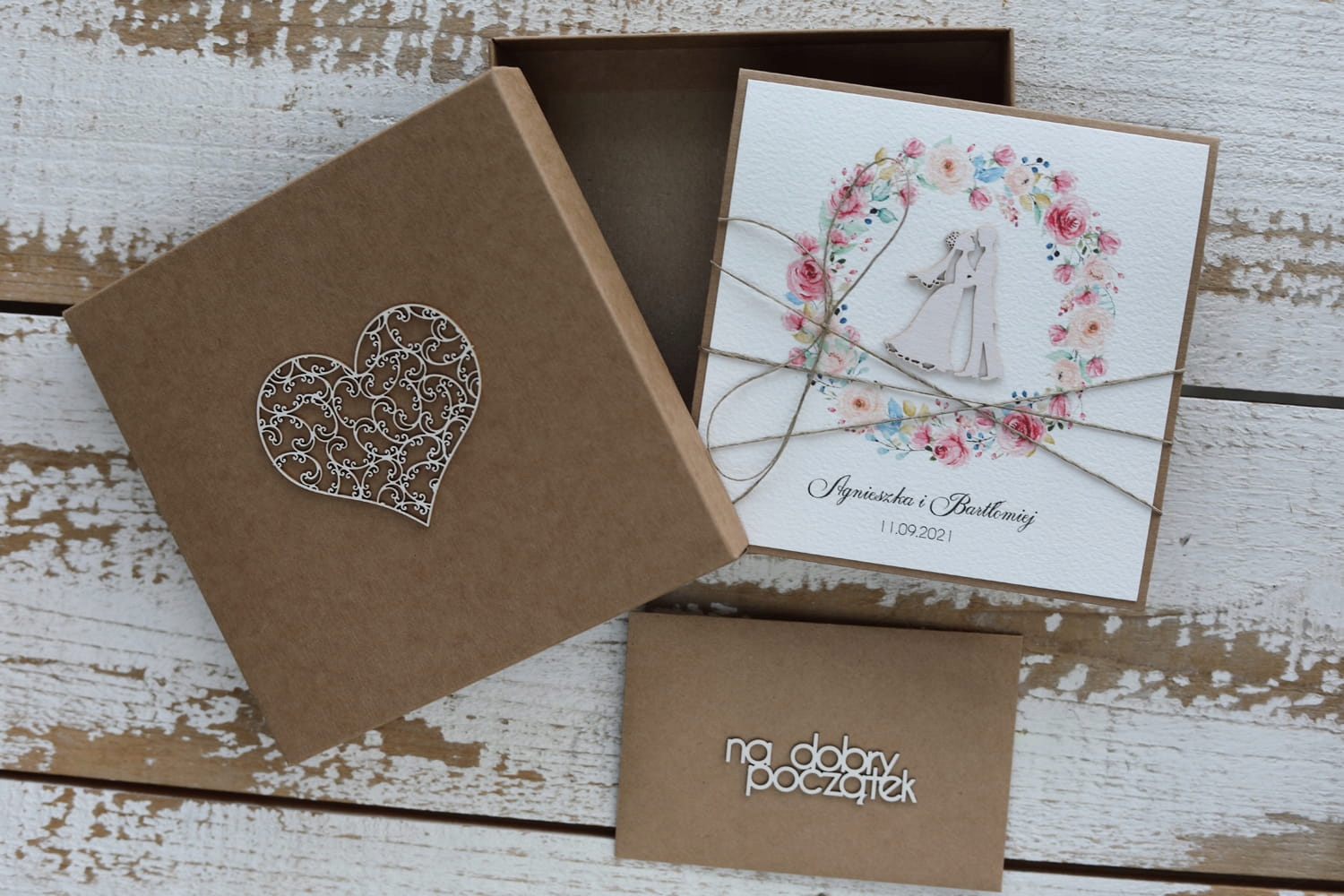 Výjimečná ručně vyráběná svatební přáníčka na svatba s personalizací