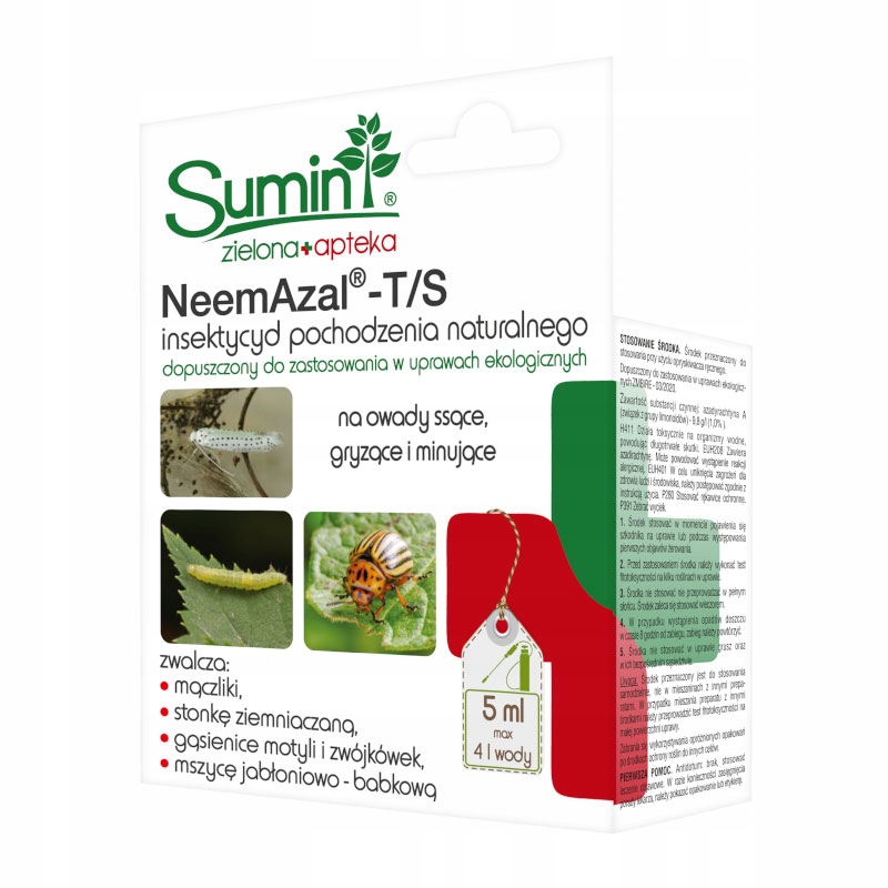 

Naturalny środek na ziemiórki itp. NeemAzal 5ml