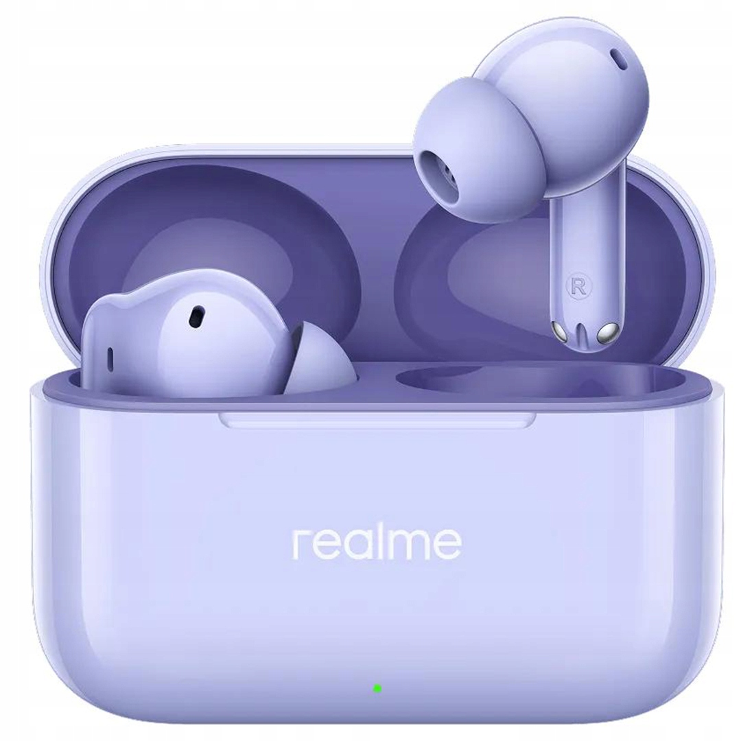Sluchátka do uší Realme Buds T200 Fialová