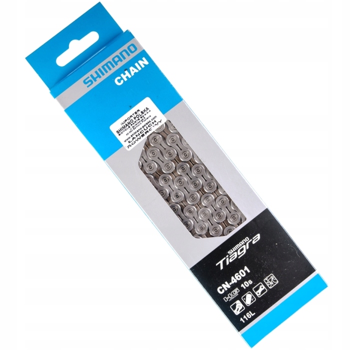 

Shimano Cn 4601 Łańcuch szosowy 10rz. 116 og pin
