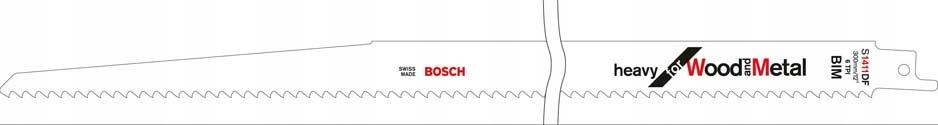Pilový list pro pilu ocasku S1411DF op.5ks Bosch (4222406800)