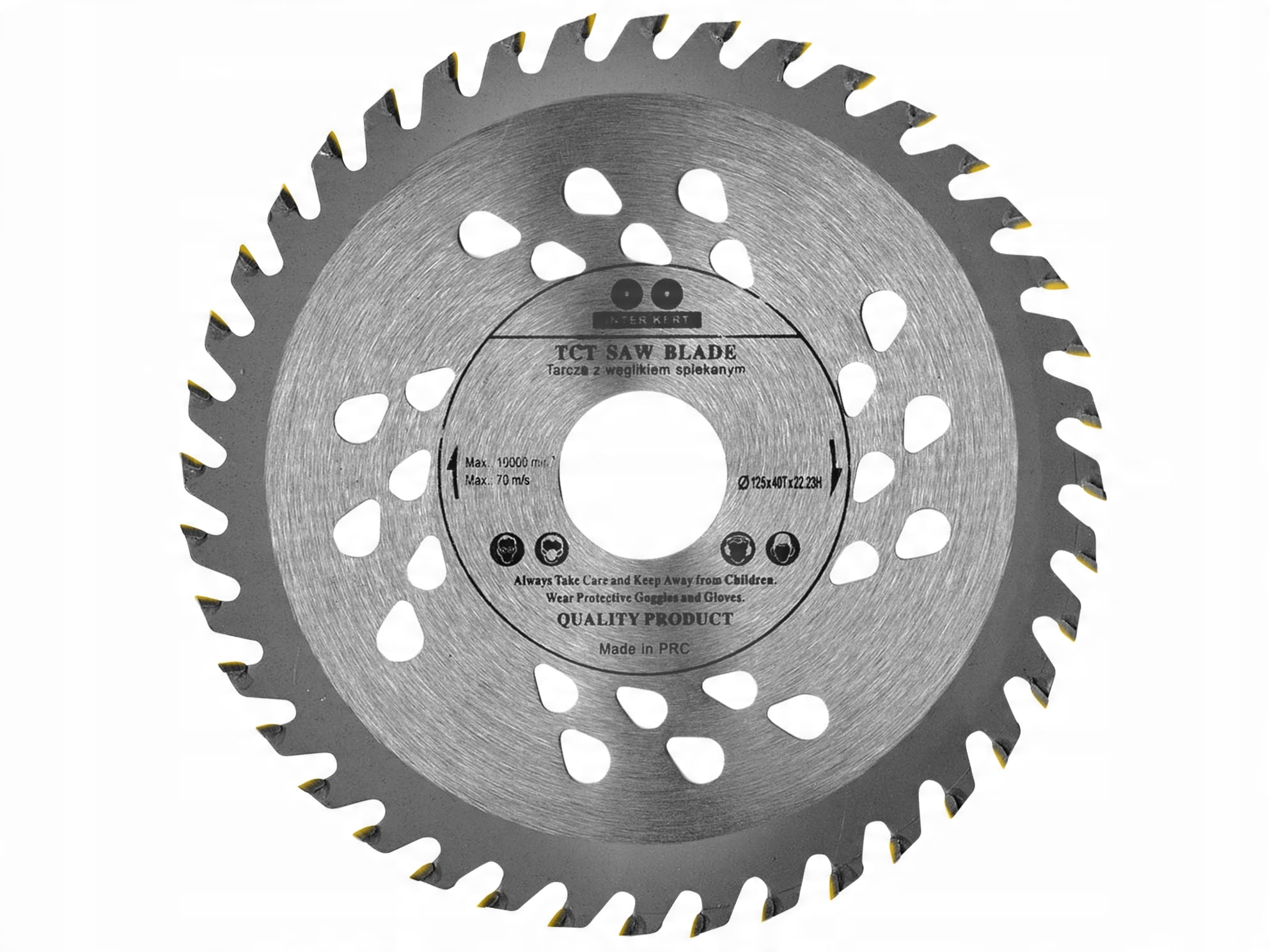 

Tarcza Widiowa Do Drewna 125 mm x 22,2x 40T Widia