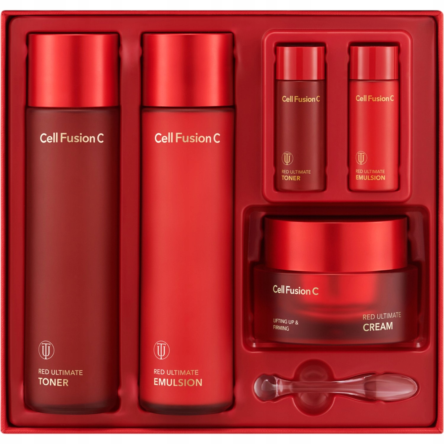 Cell Fusion C Red Ultimate Zestaw: krem 50ml tonik 150ml emulsj...