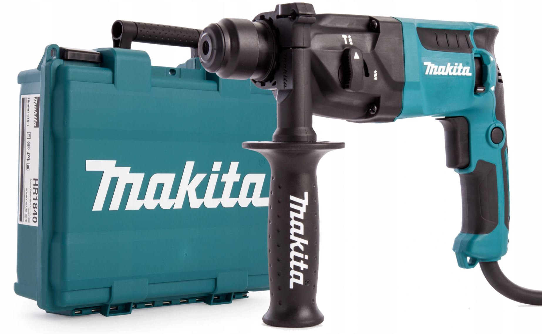 Makita Vrtací Kladivo SDS-Plus 1,4 J 470 W 18 mm V Kufru HR1840