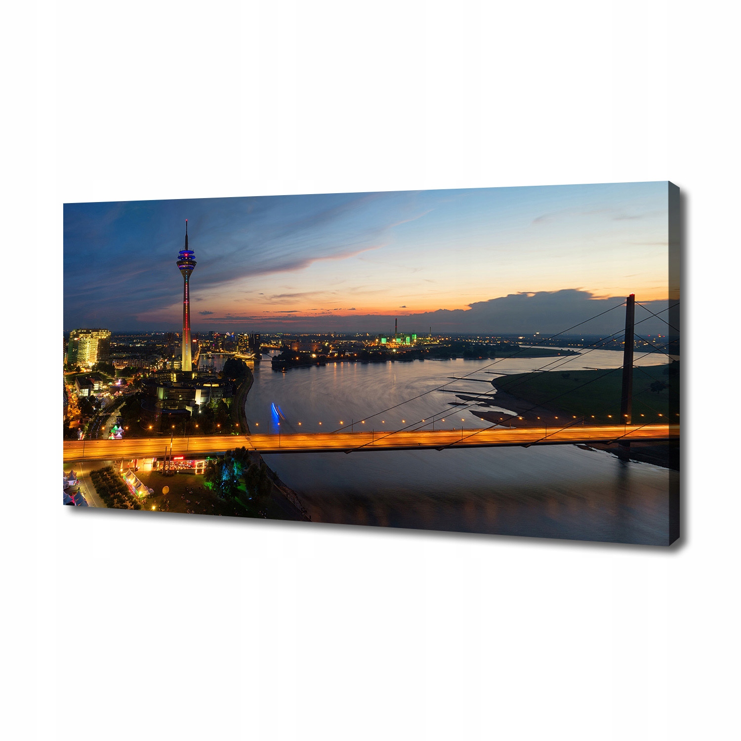 

Foto obraz na płótnie Dusseldorf Niemcy 140x70 cm