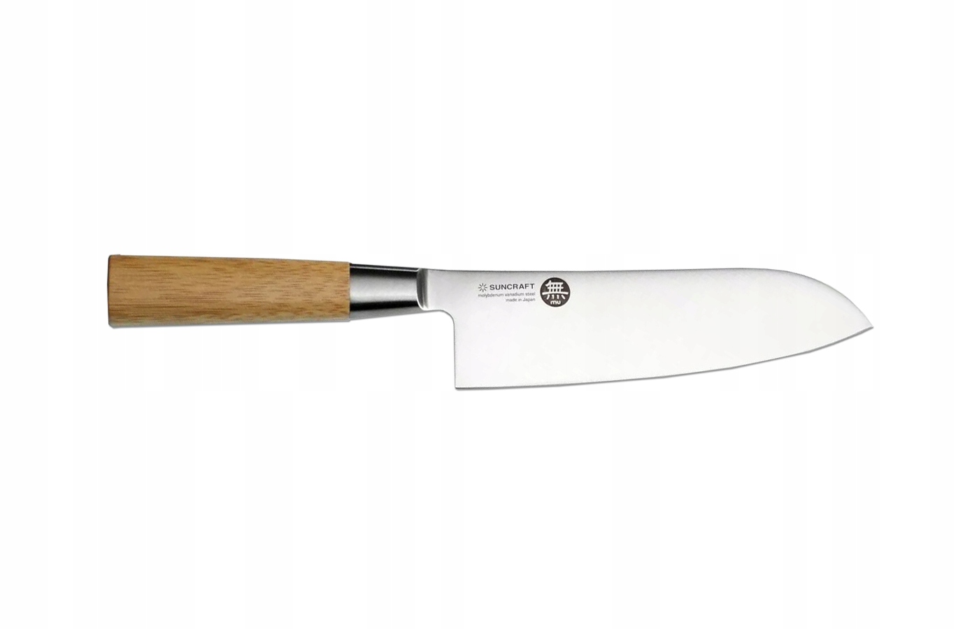 Japonský nôž Santoku 167 mm Senzo Mu Bamboo od firmy Suncraft