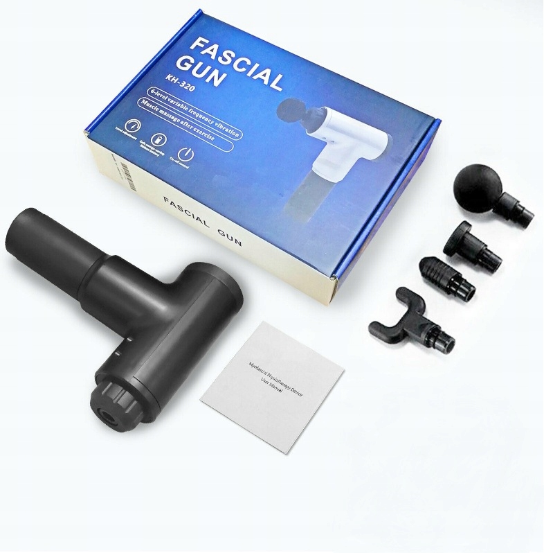 Масажний пістолет потужний масажер для спини тіла шиї ніг масажний пістолет PRO модель KH-320