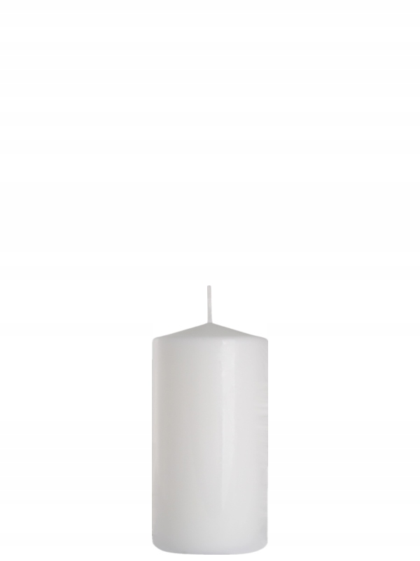 Świeca walec 60/120 biały