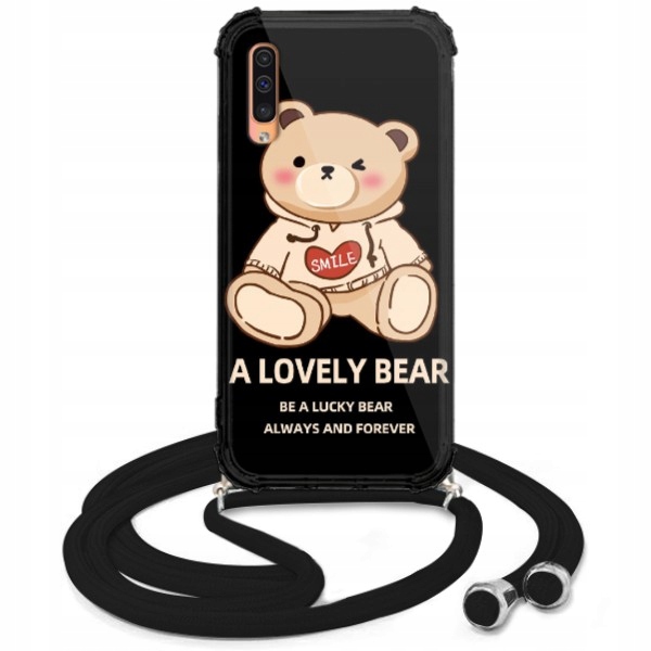 

Etui Crossbody Czarny Do Samsung A50 Teddy