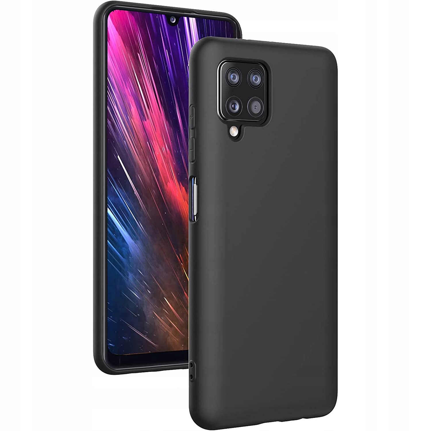 

Etui Case Silikon do Samsung Galaxy A12/M12 +szkło