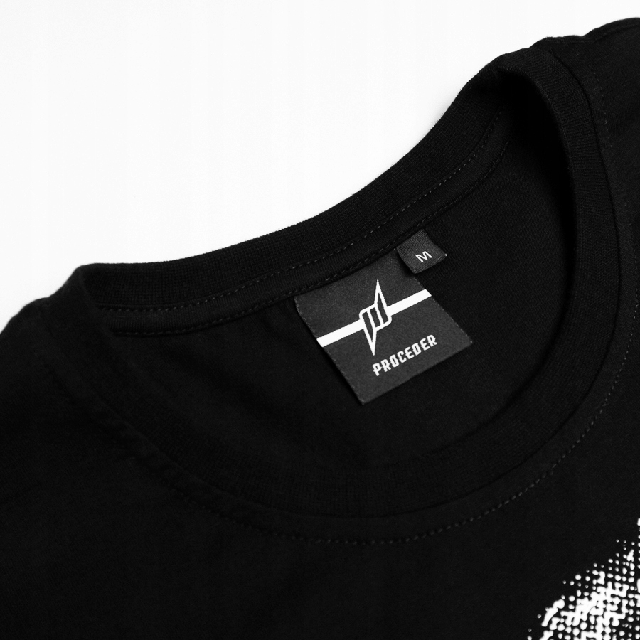 CHADA Proceder Koszulka T-shirt HUSH Czarna / XXL Kolor czarny