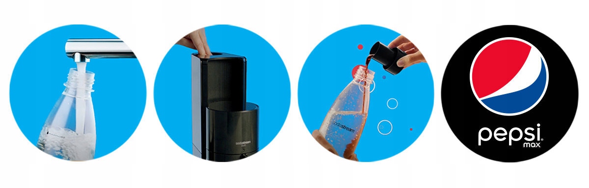 Syrop SODASTREAM Pepsi Max Zero bez cukru 2 x 440 Pojemność 440 ml