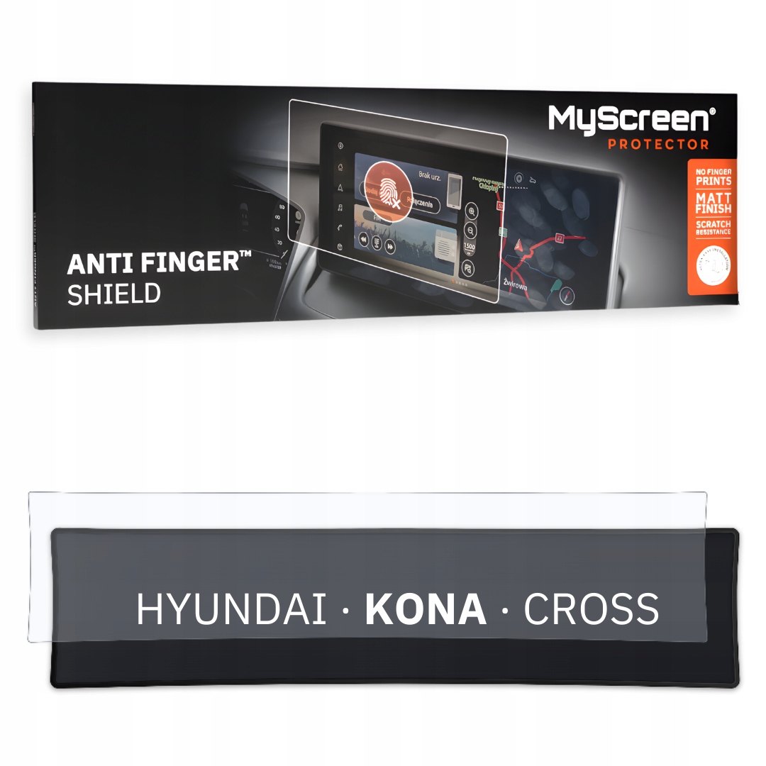 Fólie pro Hyundai Kona Cross 2017 2020 Front Centre Air Control