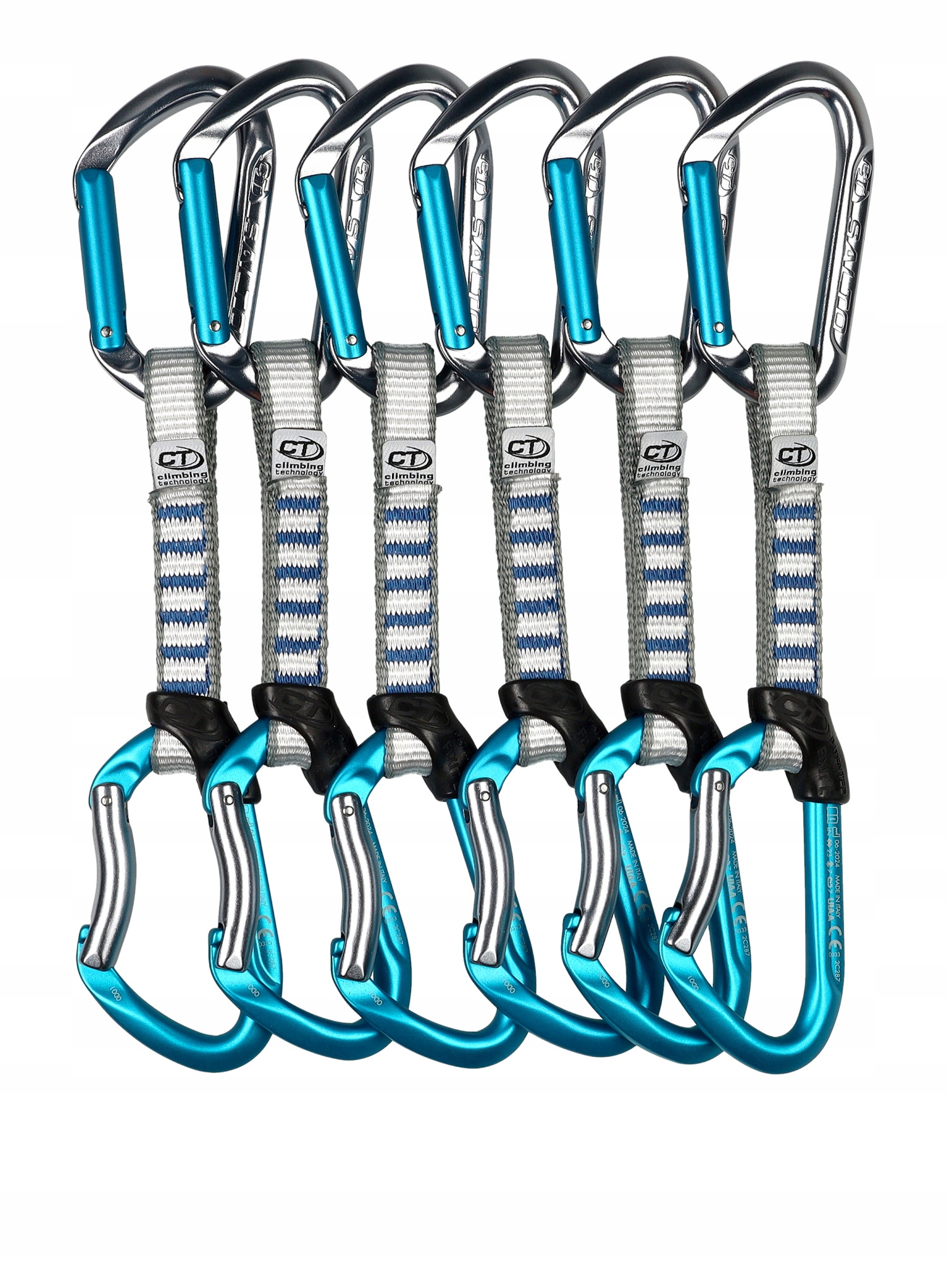 Expresky Climbing Technology Salto Set Ny 12 cm 6-Pack titanové