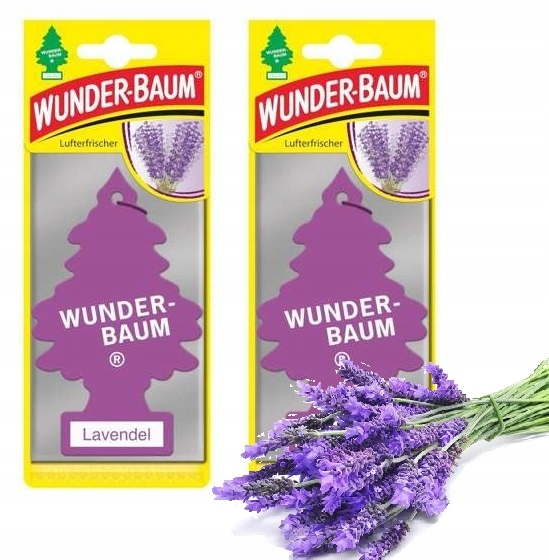 WUNDER BAUM ZAPACH CHOINKA ZAPACHOWA LAWENDA