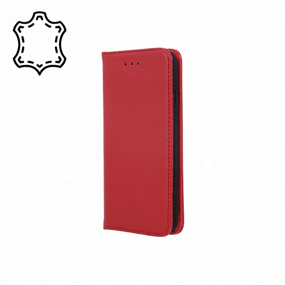 

Pokrowiec skórzany Smart Pro do Samsung A41 bordow