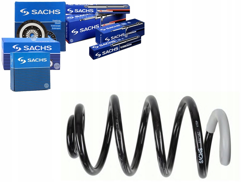 пружина sachs + комплект на авария столкновения v23 для бардачок - регламент, руководство,