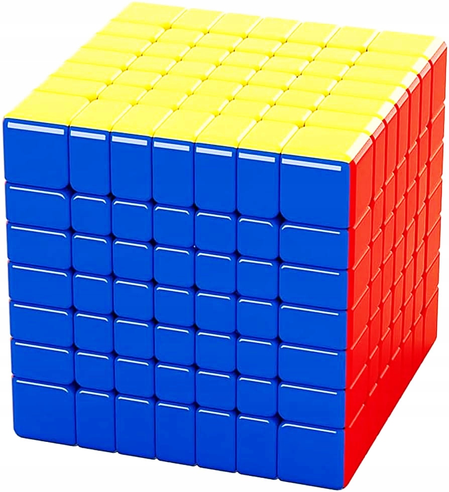 ZESTAW KOSTKA MoYu 7x7x7 MAGNETYCZNA 7M Magnetic + PODSTAWKA RUBIKS