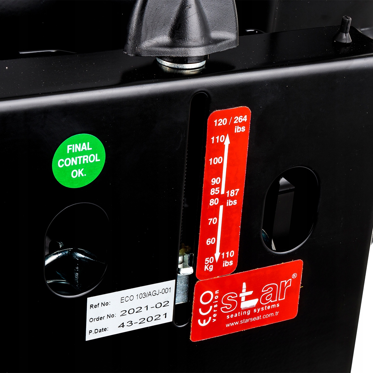 URSUS C-330 C-360 ZETOR T-25 MF SIEDZENIE DWUCZĘŚCIOWE AMORTYZOWANE WYGODNE Jakość części (zgodnie z GVO) O - oryginał z logo producenta pojazdu (OE)