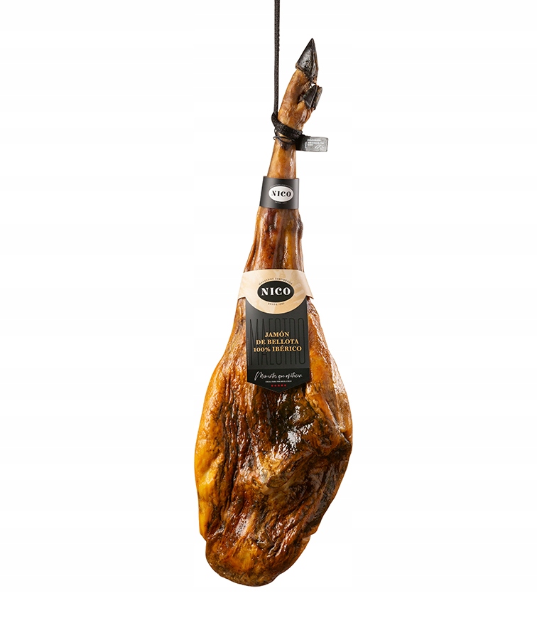 Jamón De Bellota 100% Ibérico Španělská šunka Nico 7,7kg