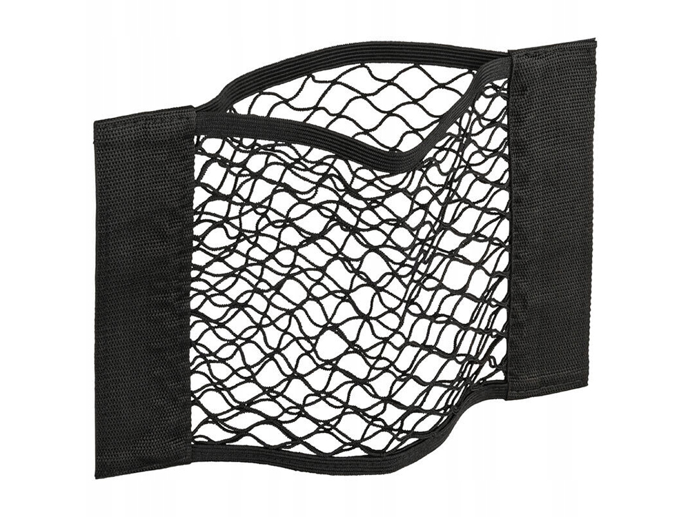 ORGANIZER SIATKA TORBA MOCNA NA RZEP DO SAMOCHODU AUTA BAGAŻNIKA 30x25 Stan opakowania oryginalne