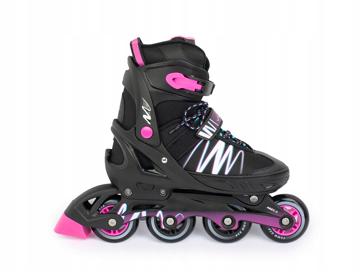 Kolečkové Brusle Vivo Pinky 2V1 – Nastavitelné Hokejové Lyže 40-43