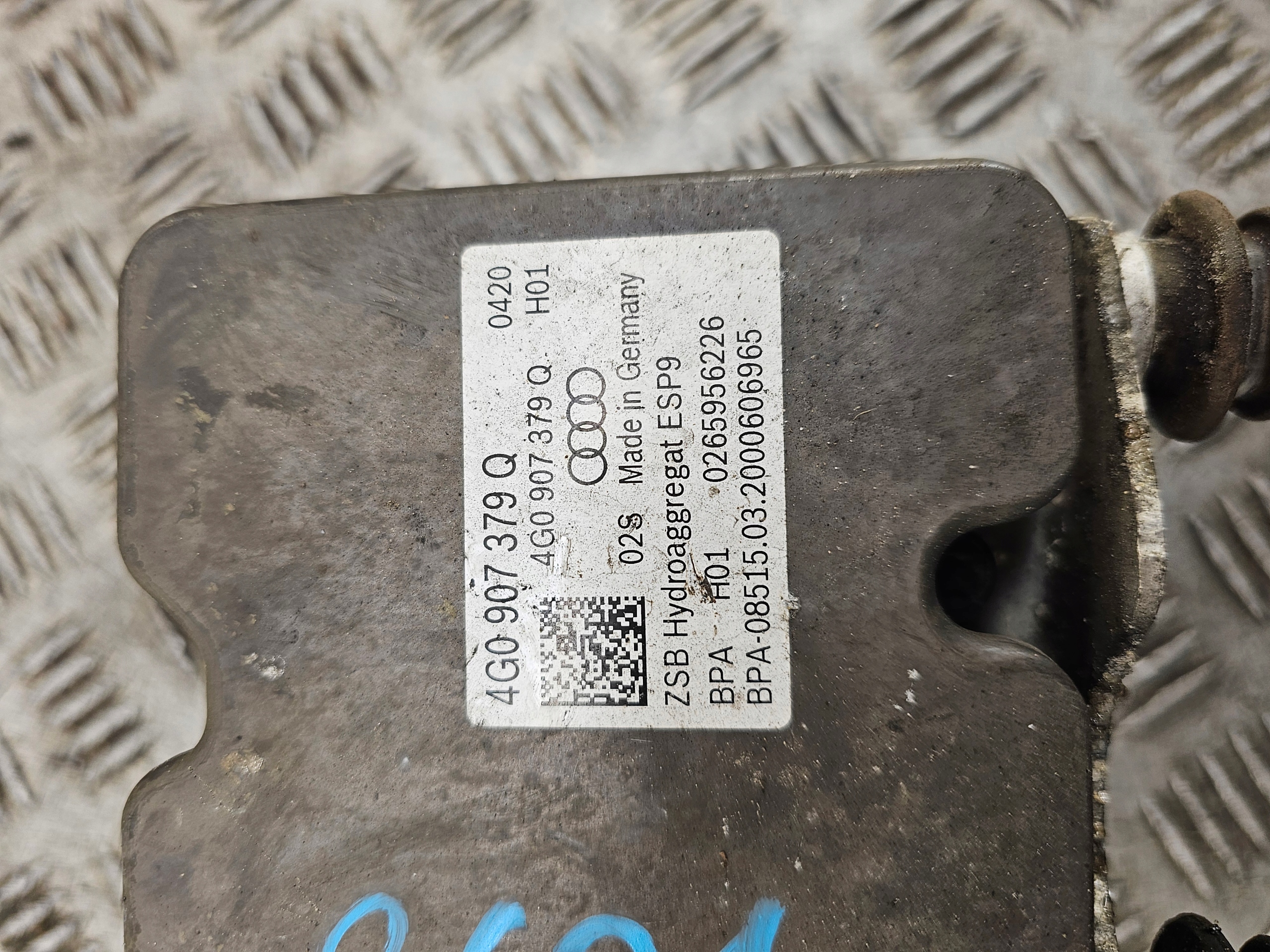 Servofreno ABS AUDI A6 C7 2.0 TDI 4G0907379Q