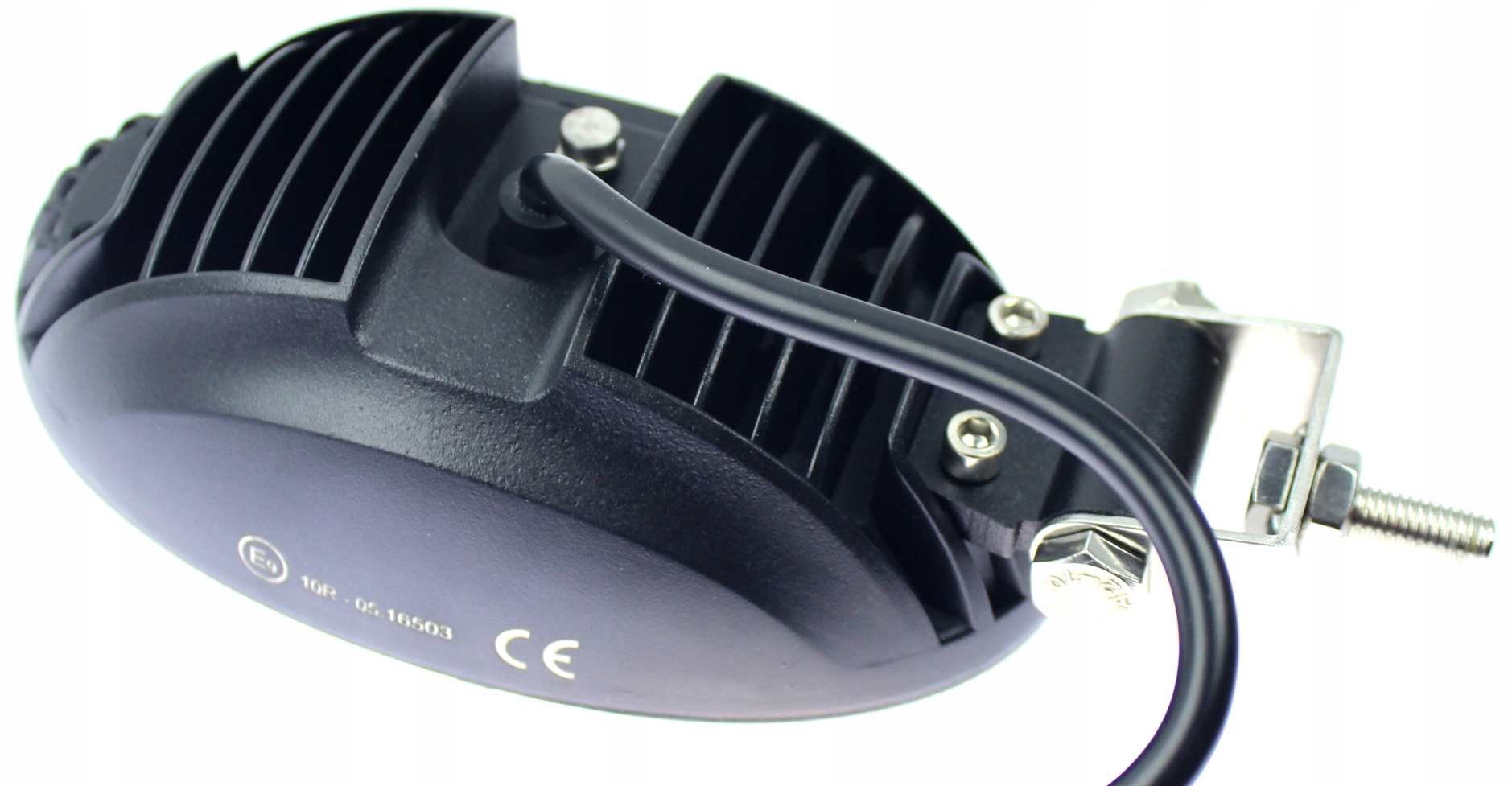 LAMPA ROBOCZA 10 LED 30W 12/24V BOCZNY UCHWYT Trwałość 30000 h