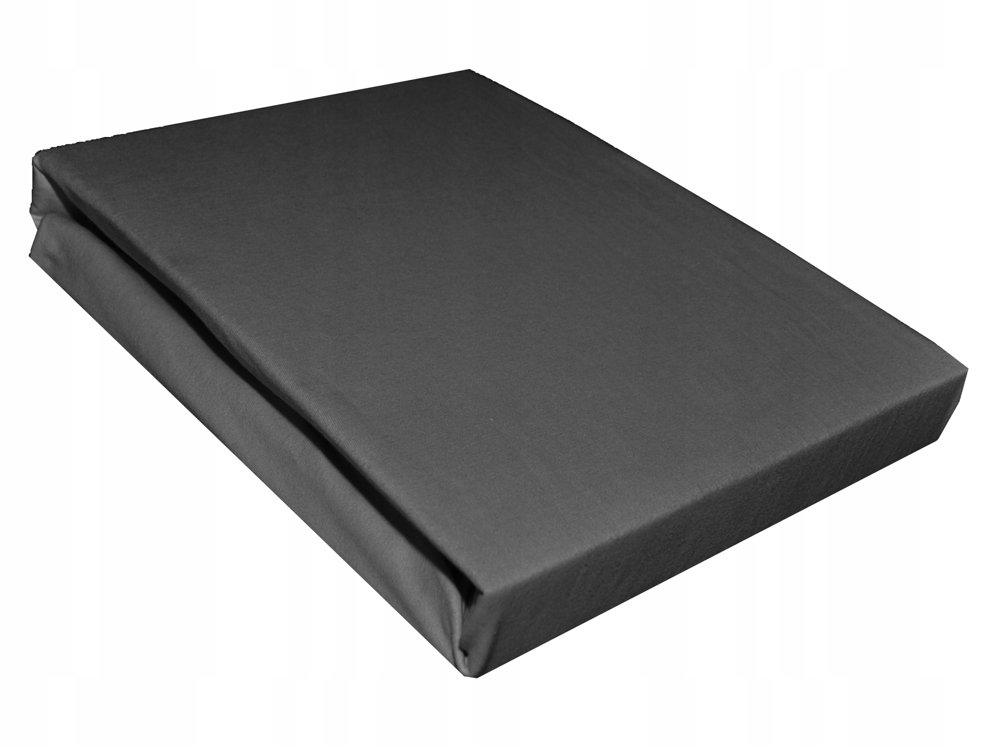 

Prześcieradło jersey 140x200 bawełniane antracyt