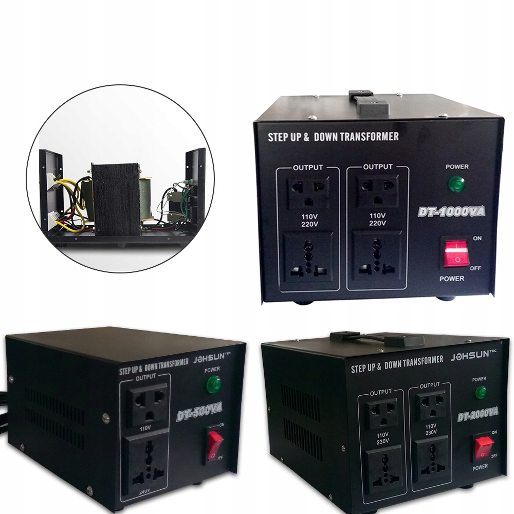 Konwerter Napięcia 2000 W 110V / 230V Informacje o bezpieczeństwie CE