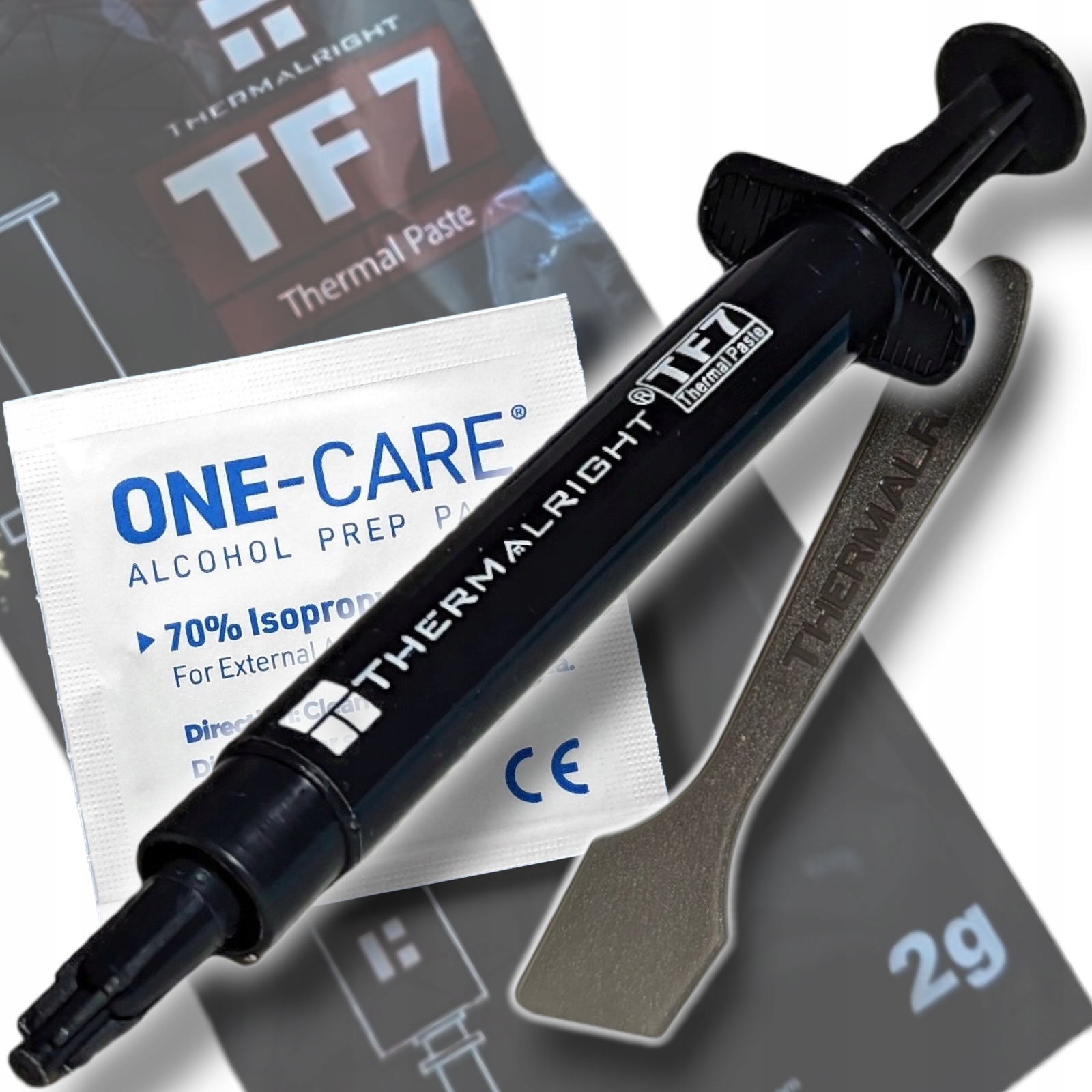 PASTA TERMOPRZEWODZĄCA THERMALRIGHT TF7 2g 12,8W/mK GAMINGOWA