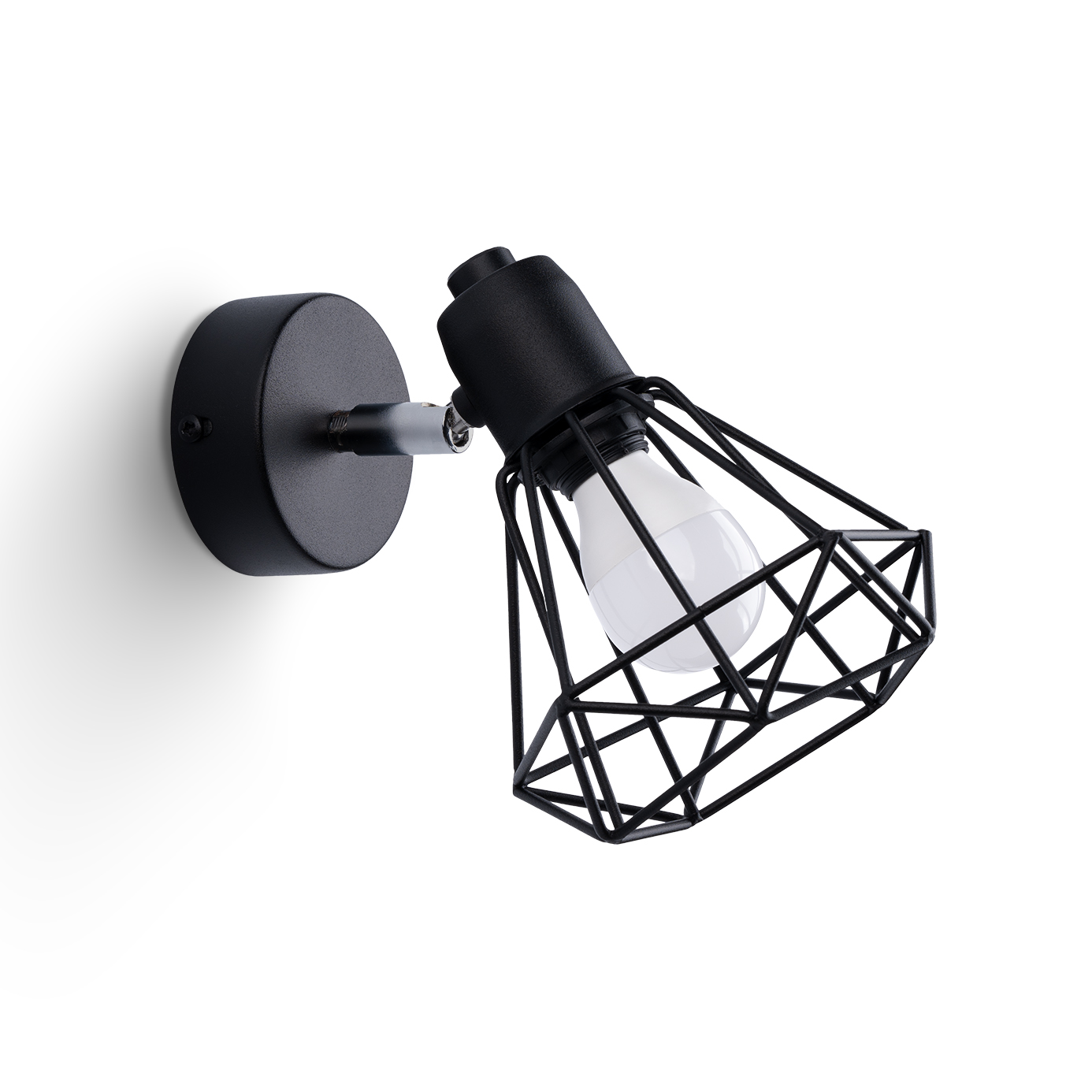 

Nowoczesny Kinkiet Artemis czarny Sollux Lighting