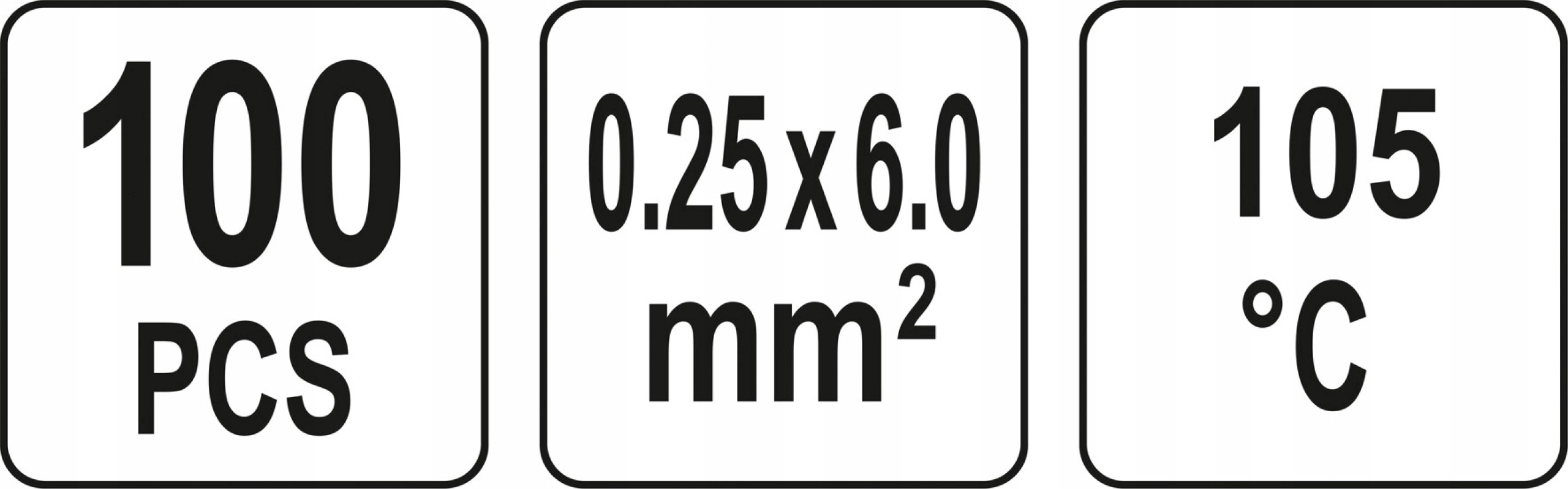 Złączki rurki koszulki termokurczliwe z cyną 100sz Marka Yato