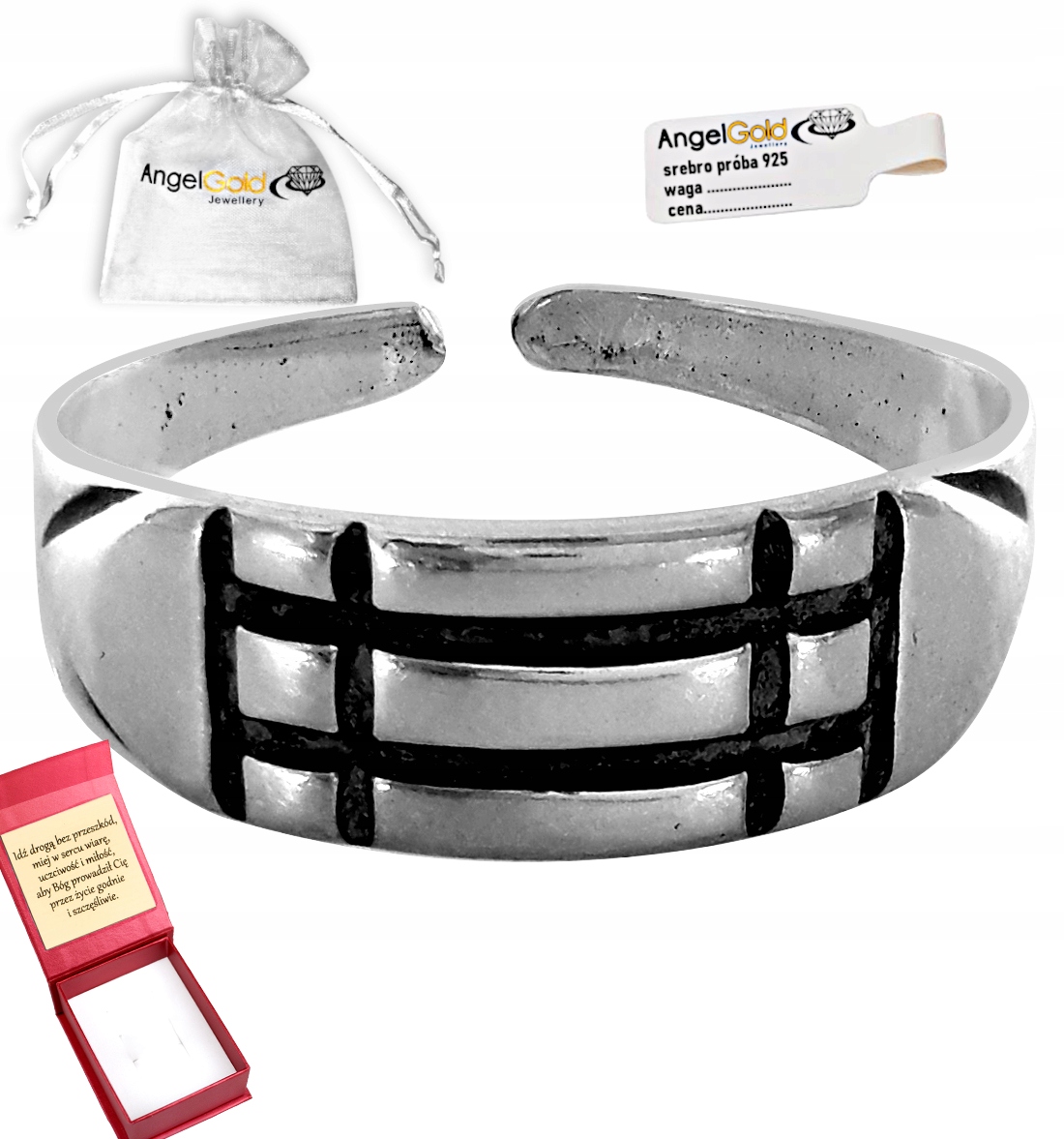 Stříbrný Atlantový Prsten Atlanta Pr 925 Gravírování