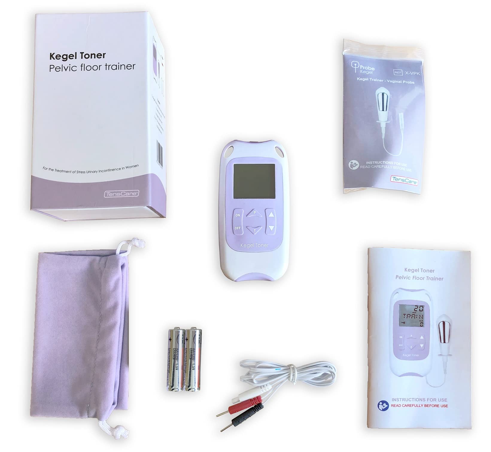 TENSCARE Kegel Toner Trener Mięśni Kegla Szary — miniatura 6