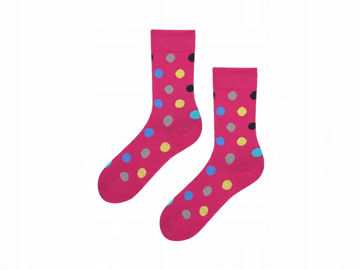 

Skarpetki męskie w kolorowe kropki Men Color Dots