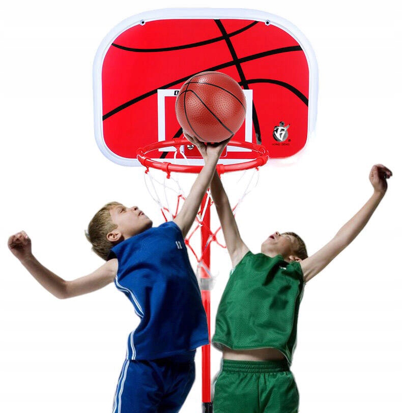 ZESTAW DO Kosza KOSZYKÓWKI DLA DZIECI KOSZYKÓWKA Tablica STOJAK z Piłka Marka Norimpex