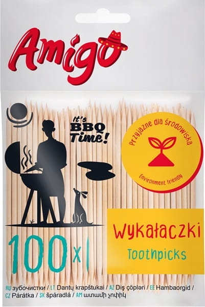 

Amigo Wykałaczki w woreczku 100szt