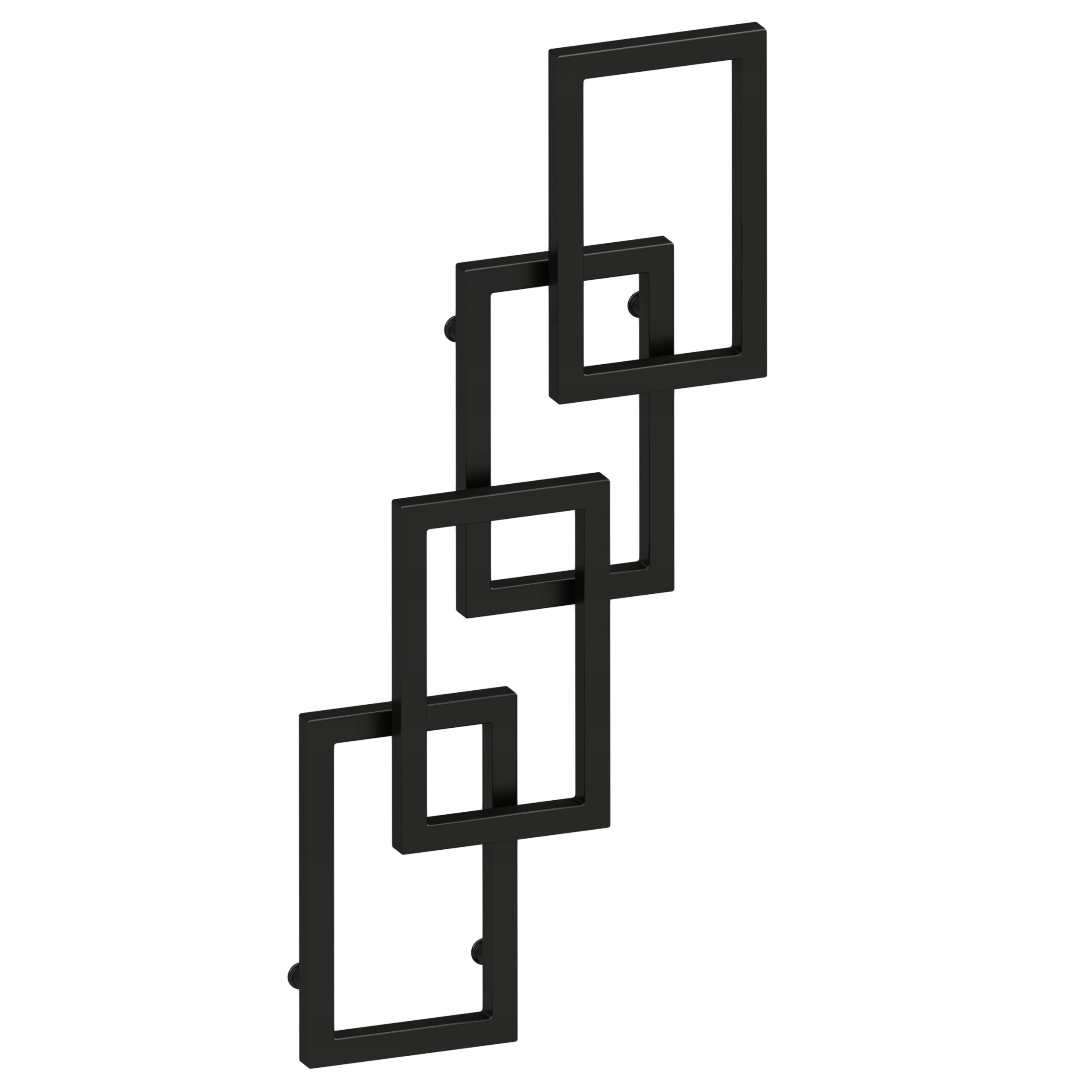 Radiátor Aureus Light H1110 L510 Čierny Lesk