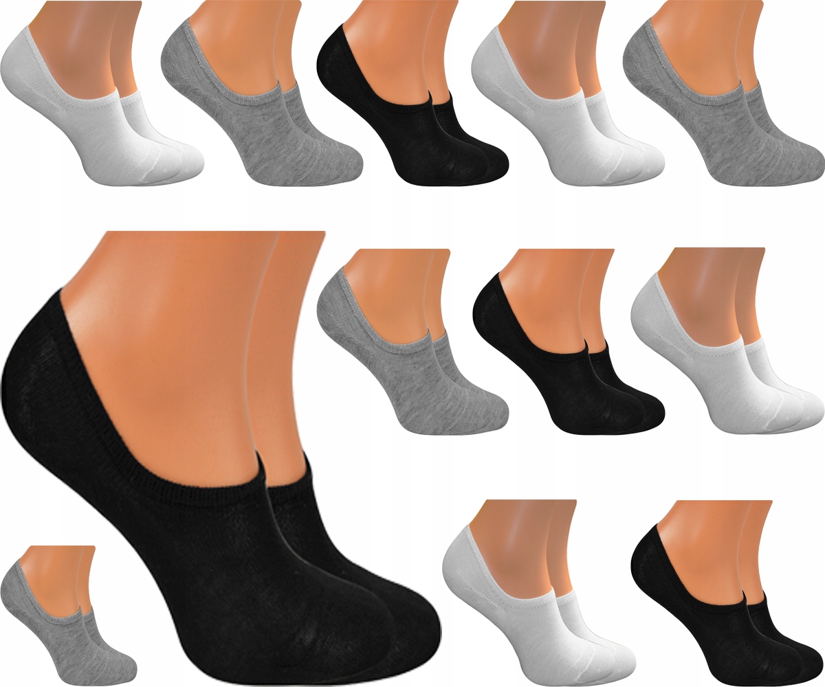 

12x Stopki damskie Skarpetki niskie skarpety 38-41