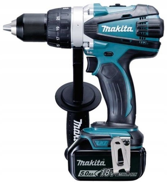 Wiertarko-wkrętarka akum. Makita DDF458RTJ 18V Li-Ion, 58/91 Nm 2x5Ah